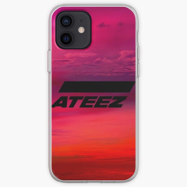 ATEEZ sunset dream logo phone case iPhone Soft Case RB0608 product Offical Ateez Merch