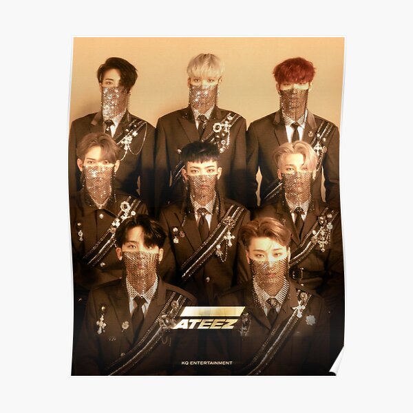 ATEEZ WONDERLAND Poster RB0608 product Offical Ateez Merch