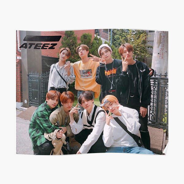 ATEEZ Kpop Poster Poster RB0608 product Offical Ateez Merch