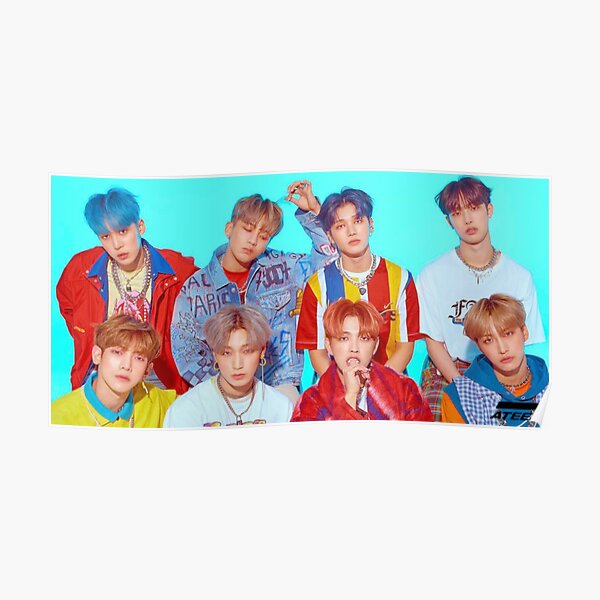 ATEEZ  Poster RB0608 product Offical Ateez Merch