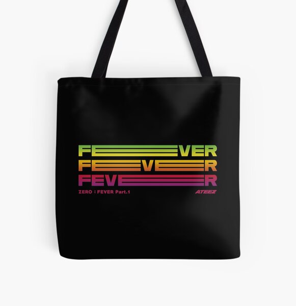 KPOP ATEEZ ZERO : FEVER Part.1 All Over Print Tote Bag RB0608 product Offical Ateez Merch