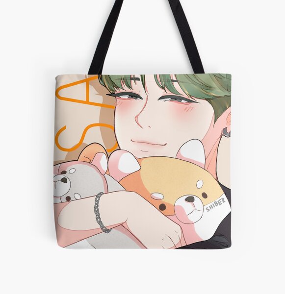 ATEEZ - Choi San All Over Print Tote Bag RB0608 product Offical Ateez Merch