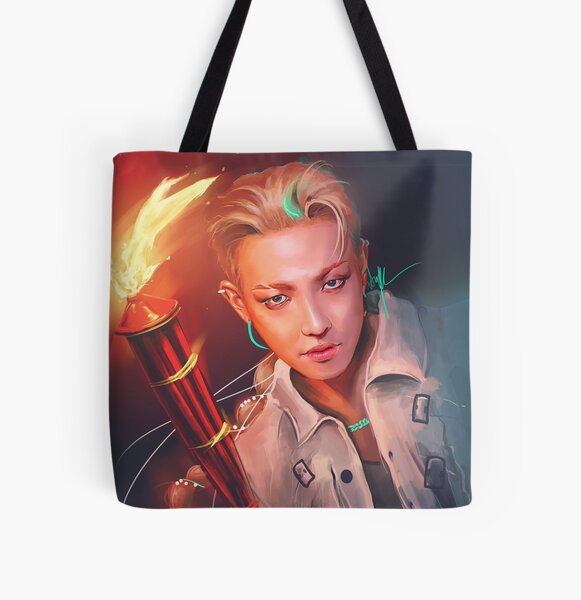 ( ATEEZ HONGJOONG ) PYRO All Over Print Tote Bag RB0608 product Offical Ateez Merch