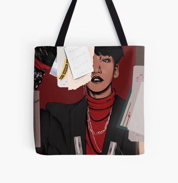 Yunho Teaser  All Over Print Tote Bag RB0608 product Offical Ateez Merch