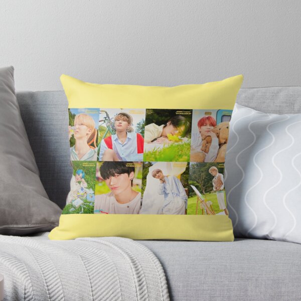 ATEEZ Seasons Greetings  Throw Pillow RB0608 product Offical Ateez Merch