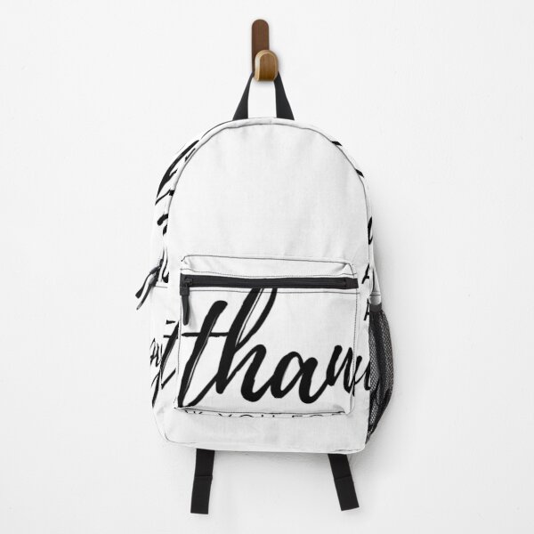 Ateez Friend Thank You Lyrics Backpack RB0608 product Offical Ateez Merch