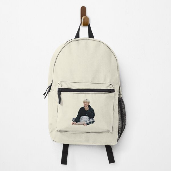 Cute Ateez Yunho Blonde Hair Pajamas  Backpack RB0608 product Offical Ateez Merch