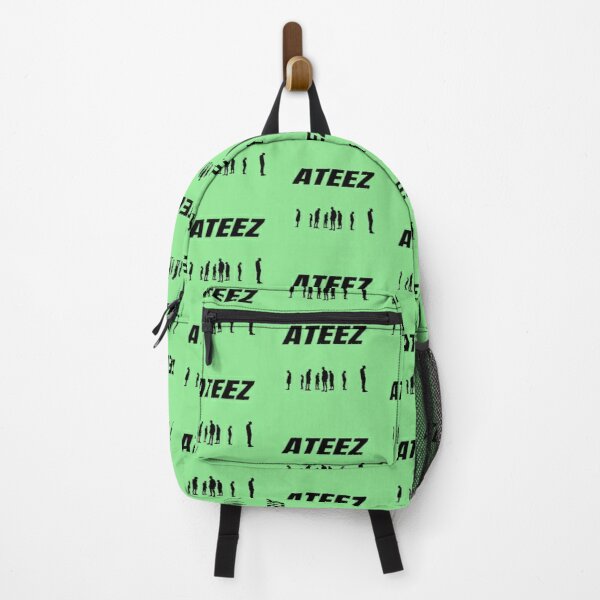 Ateez Boyband Kpop Members Logo T-Shirt Design Backpack RB0608 product Offical Ateez Merch