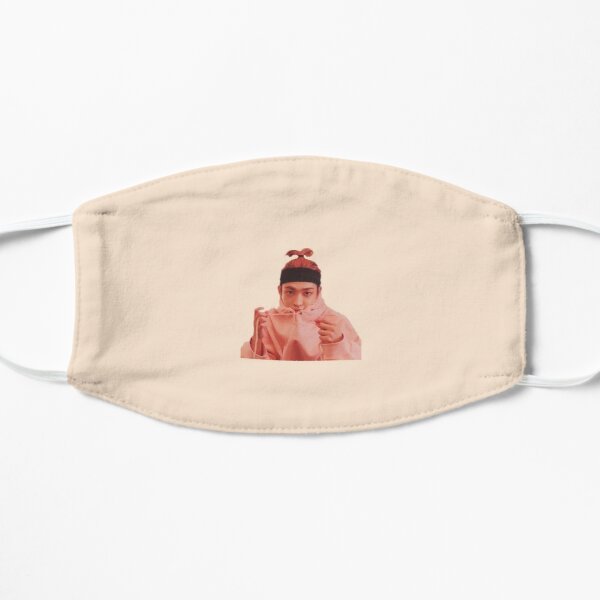 Cute Ateez Hongjoong Pink Hair Ponytail Hoodie Flat Mask RB0608 product Offical Ateez Merch