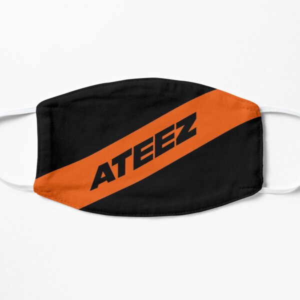 ATEEZ - BLACK Flat Mask RB0608 product Offical Ateez Merch