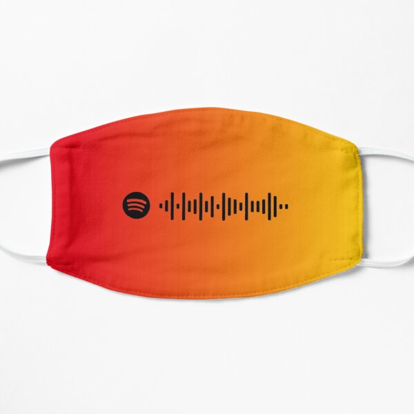 INCEPTION by Ateez Spotify Code Flat Mask RB0608 product Offical Ateez Merch