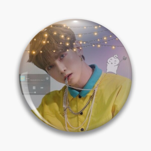 ateez Yeosang Wave and illusion  Pin RB0608 product Offical Ateez Merch