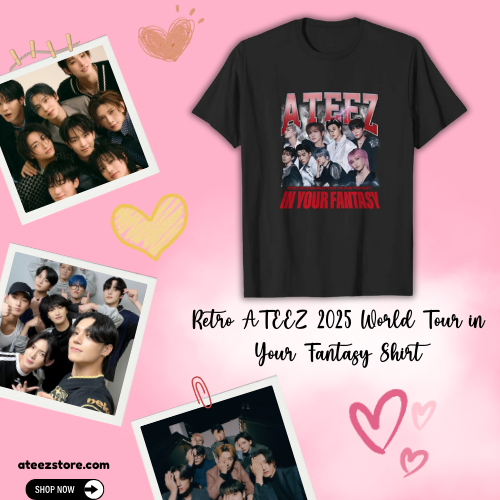 ATEEZ アチズ 멋 Tシャツ USツアー ATEEZ] T SHIRT - Kpop FTW