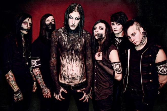 Motionless In White red - Ateez Store